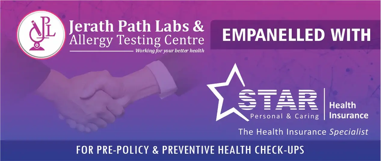 Jerath Path Labs Empanelled with Star Personal And Caring Health Insurance(Jerath Pathlab | Jerathpath | Jerath Path)