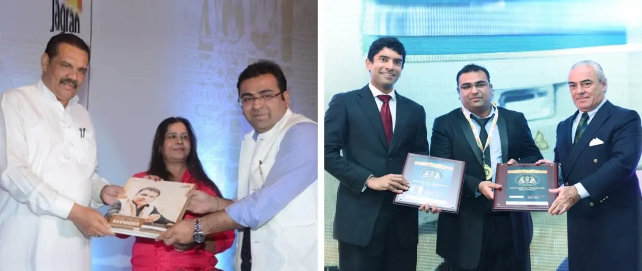 Dr.Prashant Jerath (MD of Jerath Path Labs) get an appreciation for social Justice by State Minister and Awarded as Pride of Asia 2016 | Jerath Pathlab | Jerathpath | Jerath Path
